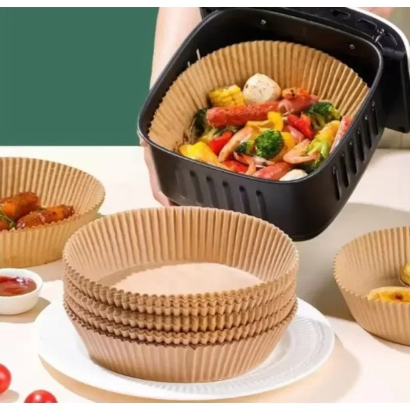 Non-Stick Parchment Paper Liners for Healthy Cooking and Baking