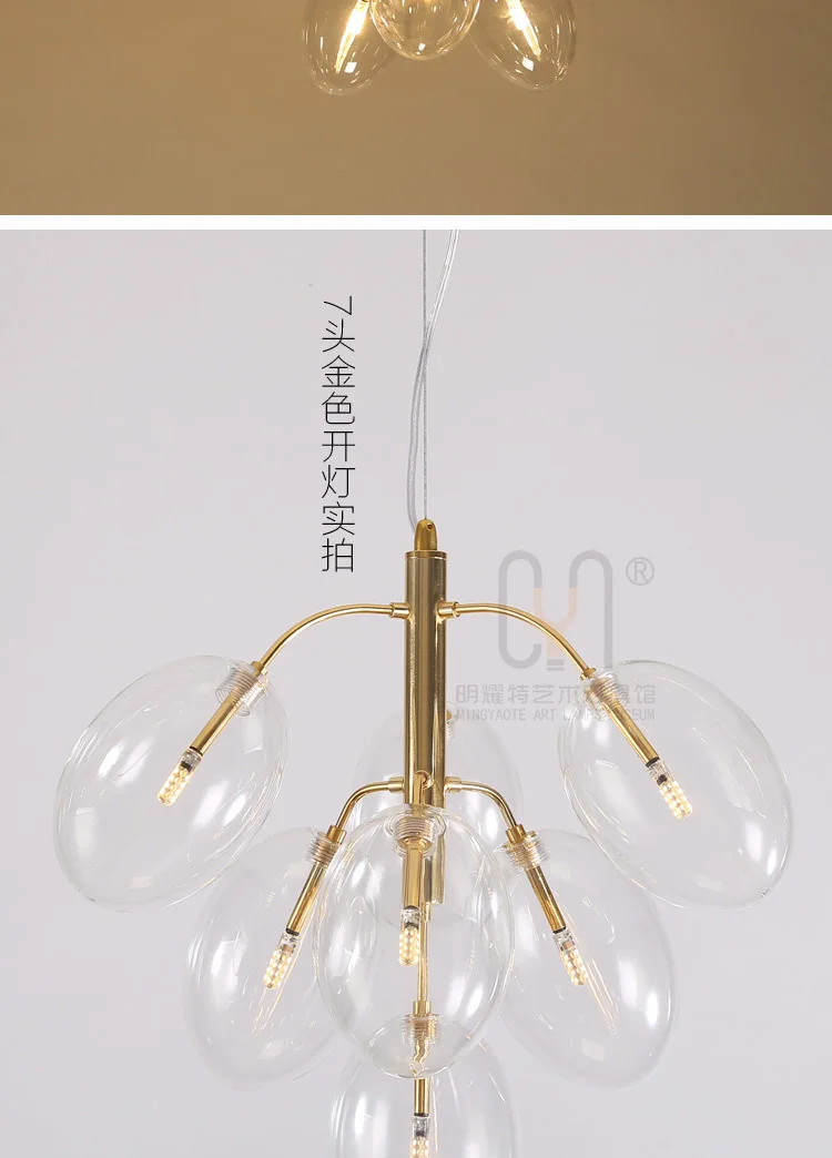 Luz de Teto Europa Cristal Escandinavo Luz Pingente Cozinha Marroquina Decoração Led E27 17 Computers & Electronics