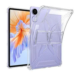 Enhanced Silicone Tablet Case with Pen Slot, Soft Protective Cover - Honor Pad X8 10.1 (Clear)
