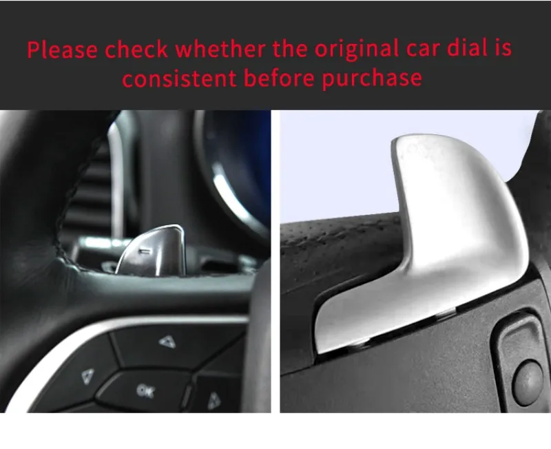 Carbon Fiber Steering Wheel Extension Shift Paddle Shifter For Jeep Grand Cherokee Dodge Charger Challenger Durango 2014-2020