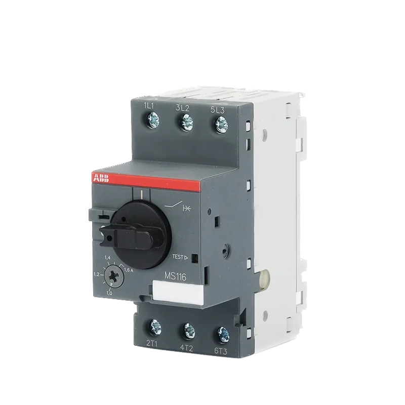 

ABB MS116 Motor Protector Circuit Breaker Switch MS116-0.4A 0.63A 1A 1.6A 2.5A 4A 6.3A 10A 12A 16A 20A 25A 32A