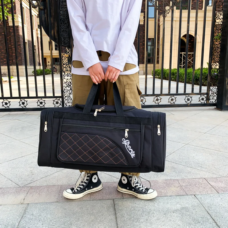 

Мужская Ручная сумка, вместительные багажные дорожные спортивные сумки из ткани Оксфорд, дорожные сумки, выходные сумки через плечо, многофункциональная уличная спортивная сумка