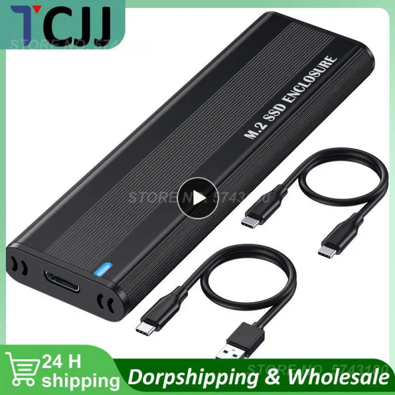Custodia Ssd M2 Da 10Gbps Nvme Sata Dual Protocol M.2 A Usb Type C 3.1 Adattatore Ssd Per Nvme Pcie Ngff Sata Ssd Disk Box M.2 Ssd Case
