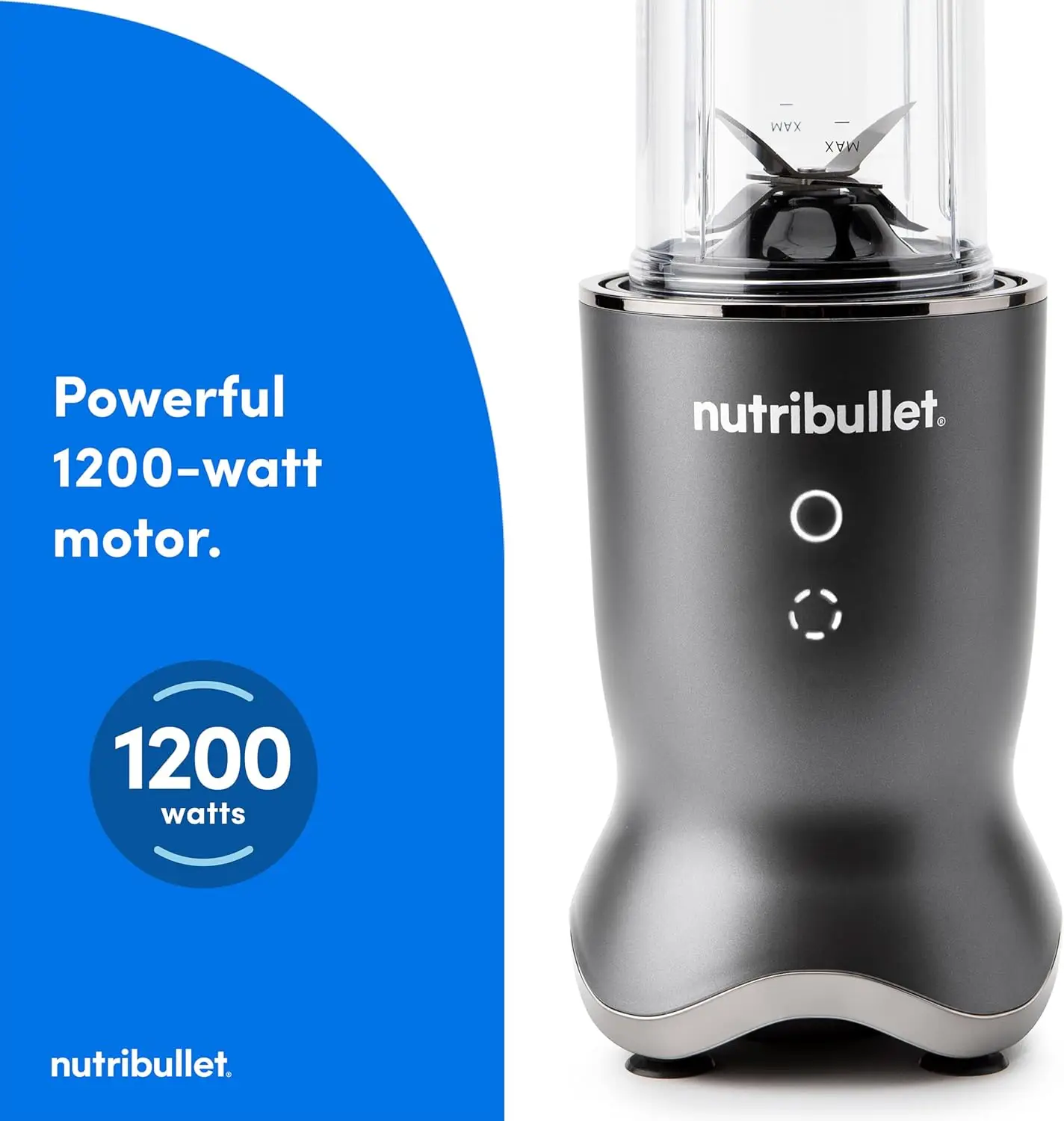 Ultra Personal Blender NB50500, 32 oz, Gray