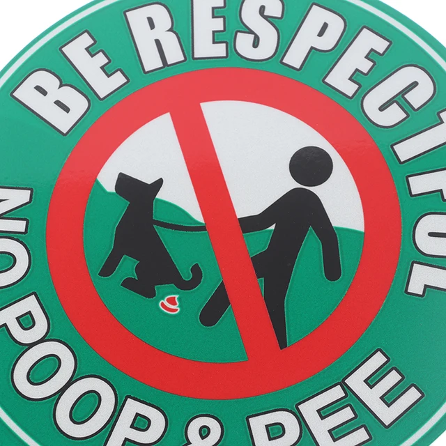 1Dc Emlékeztető Jelzés A Vízálló Nincs Pisilő Jel - Image 5