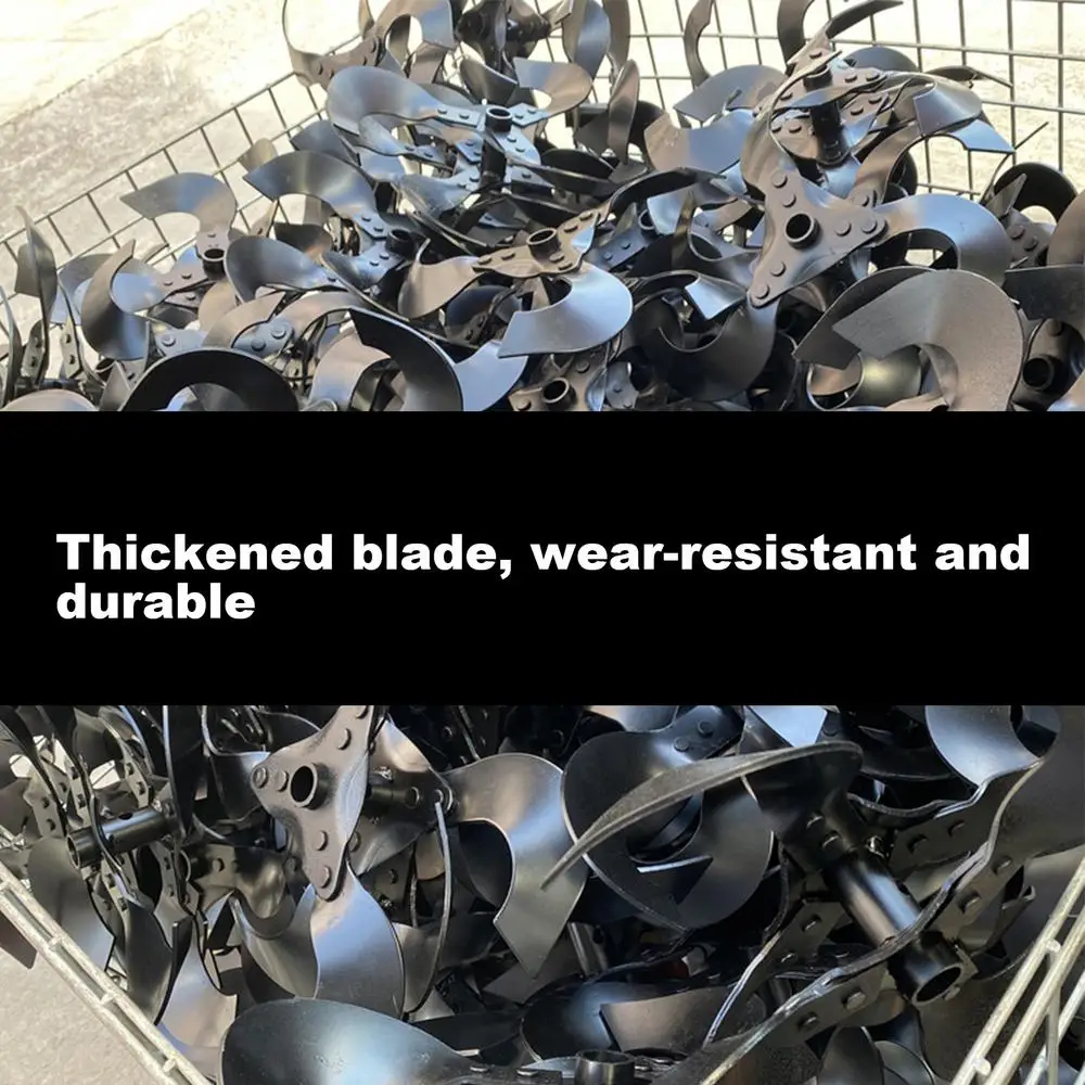 Description Picture 3 of itemGarden Rototiller Cultivator Precision Alloy Multi-purpose Weeding Eater Trimmer Rotary Cultivator Tool Hedge LawnmowerAccessory