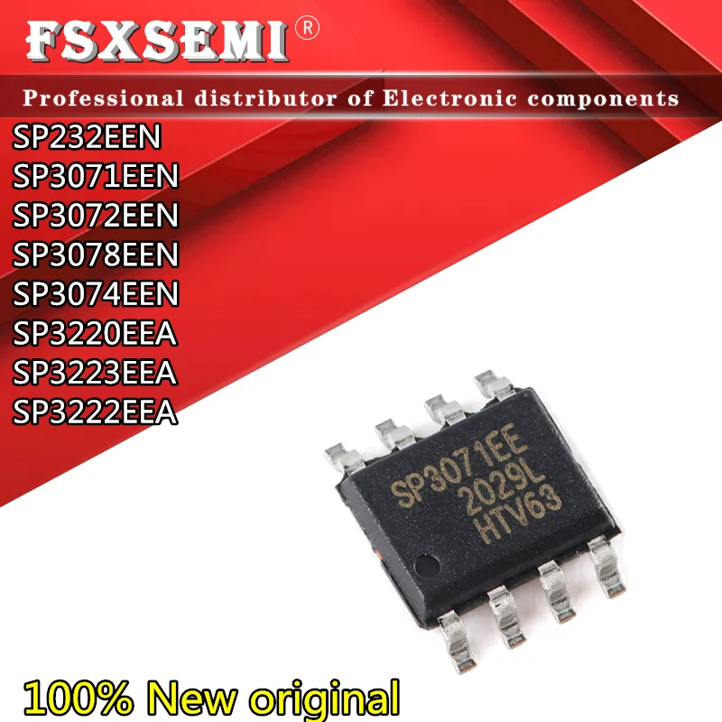 

10pcs SP232EEN SP3071EEN SP3072EEN SP3078EEN SP3074EEN SP3220EEA SP3223EEA SP3222EEA SP3071EE SP3072EE SP3078EE SP3074EE
