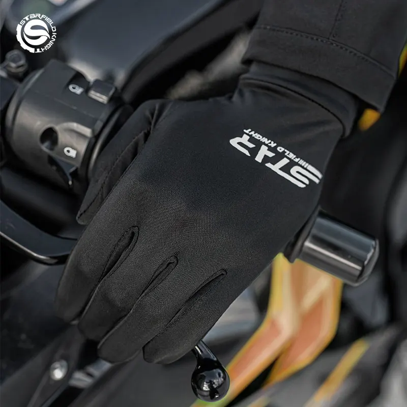 Motorcycle Gloves Sports Gloves Winter Gloves Winter Summer Motorcycle Gloves Inner Liner Moto Riding Car Driving Silk Liner Soft Sport Motorbike Motocross Glove Lining Black