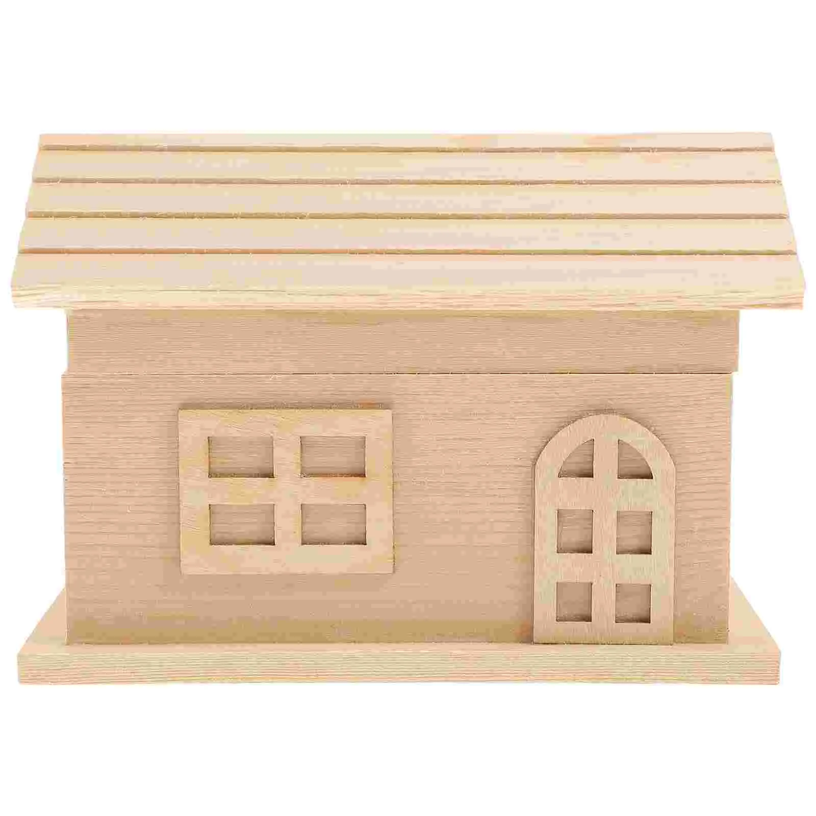 

Wooden House Coin Money Bank Piggy Bank Retro House Shaped Money Banks Coin Bank Money Saving Box