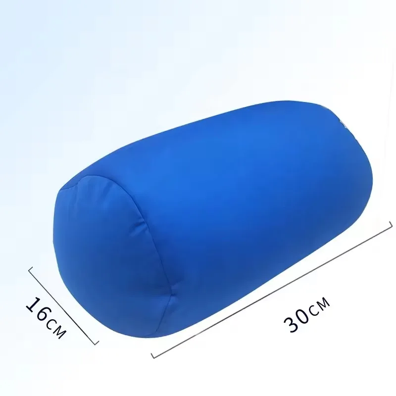 Super Soft Head PillowCase Micro Mini Microbead Back Cushion Pillow Roll Pillow Head Convenient Travel Pillow Bed Decoration 6