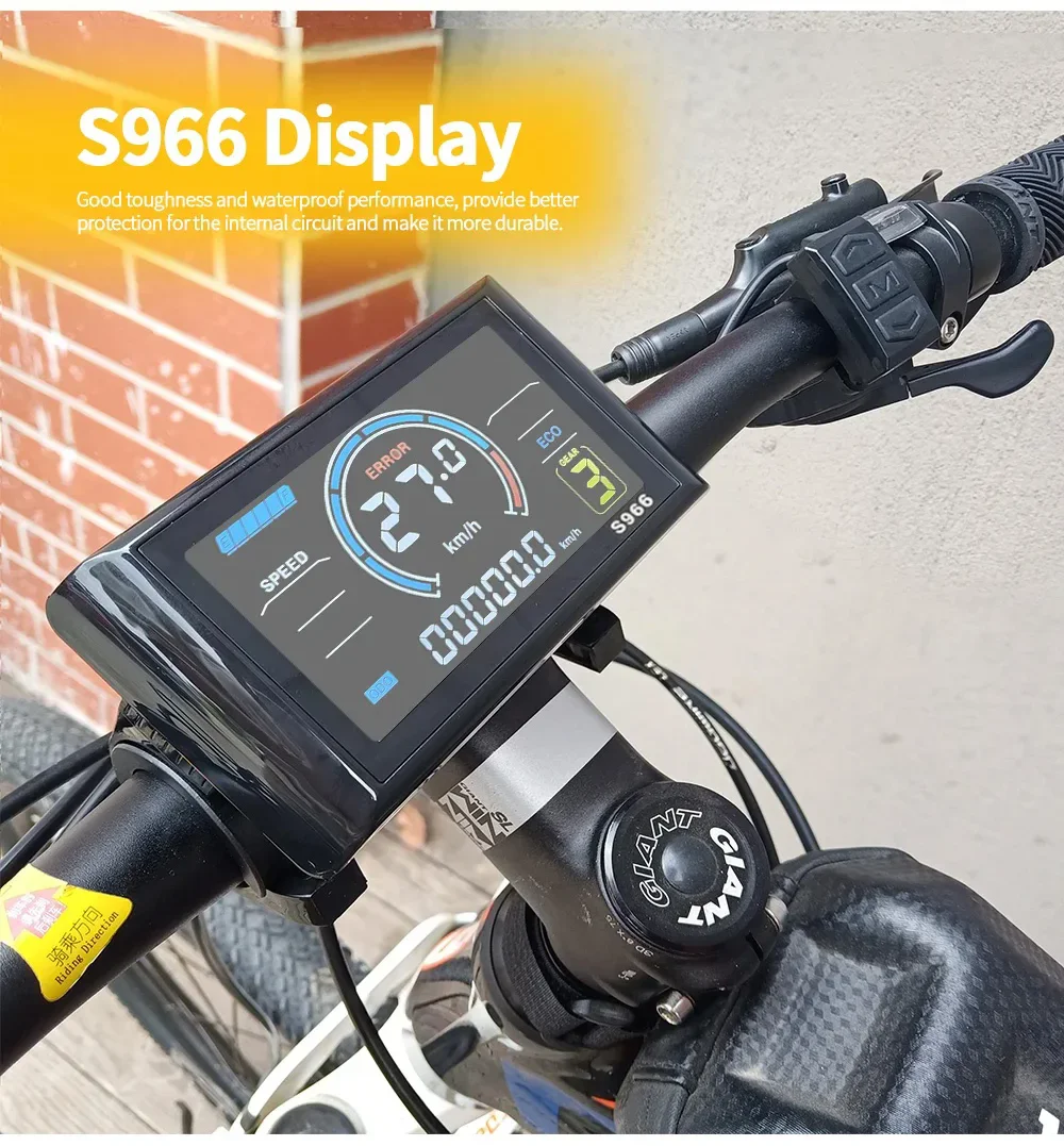 72V 5000W 전기자전거 키트 (S966 NFC 디스플레이, 정현파 컨트롤러, MTX39 림, 2개의 토크 암, 트위스트 스로틀, 2000W 3000W 리어 모터 포함)