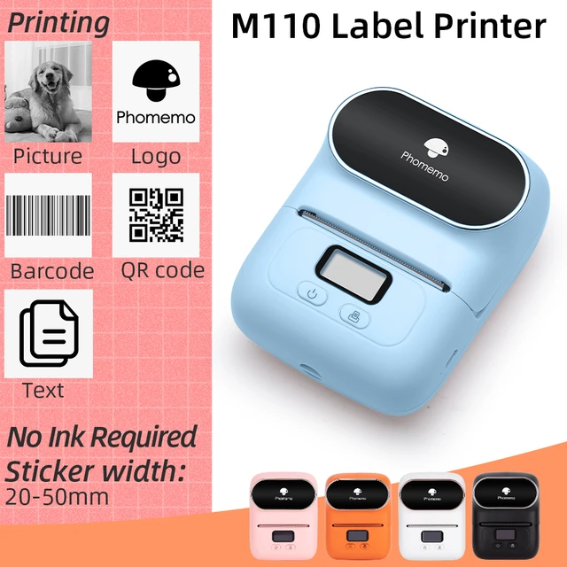 Phomemo M110 Wireless Label Maker BT Portable Label Printer