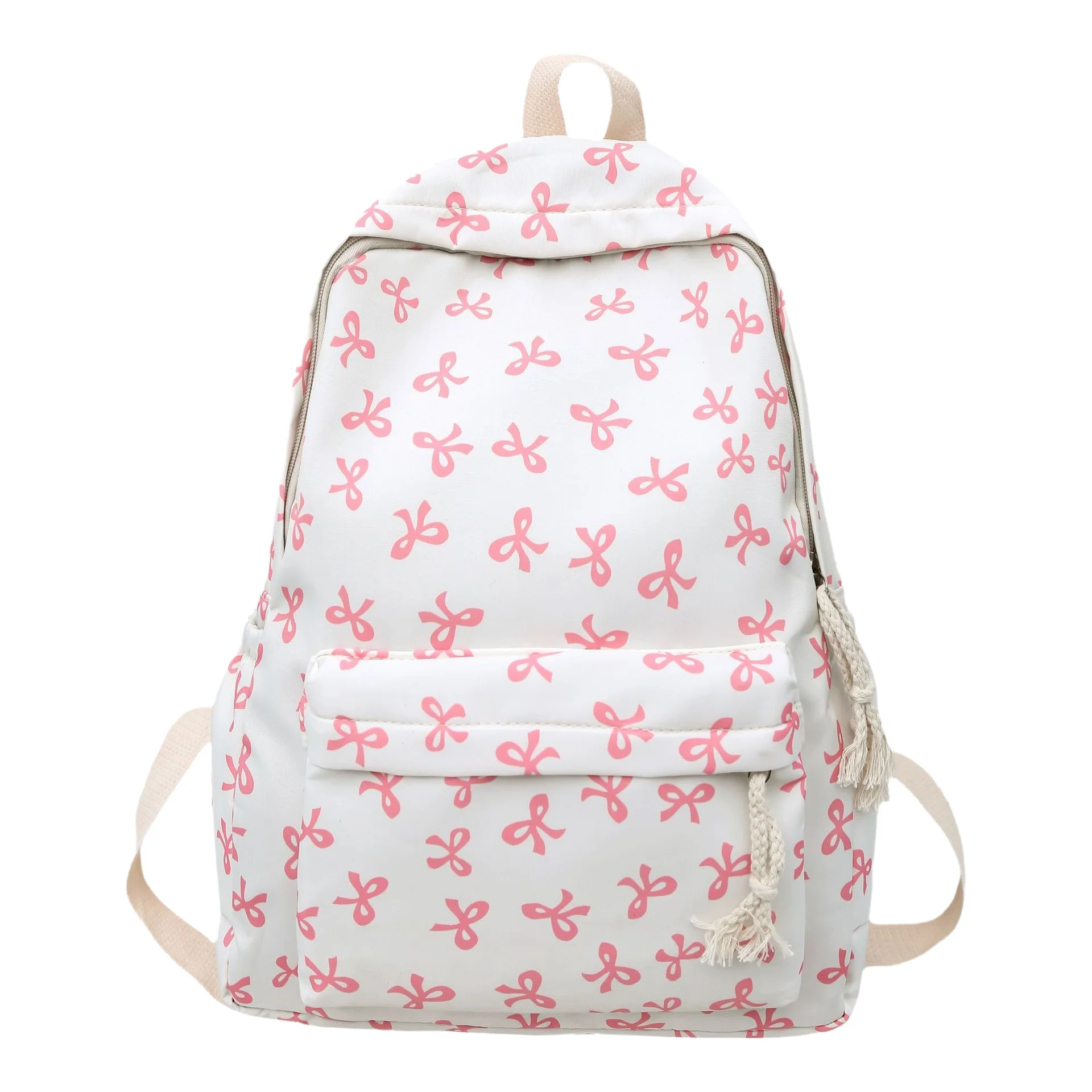 Zaino in Nylon Floreale Leggero e Molto Elegante per Donne, 6 Colori, Portatile per Viaggi, Scuola, Uso Quotidiano e Outdoor - immagine 5