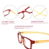 TUREZING Rectangular Reading Glasses for Women Soft Temples Hanging Neck Design Comfortable HD Clear Lens Prescription Eyewear 4