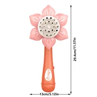 Children's Sunflower Bubble Toy Handheld Bubble Boy Girl Outdoor Gift Toy (excluding Bubble Liquid And Battery) 2