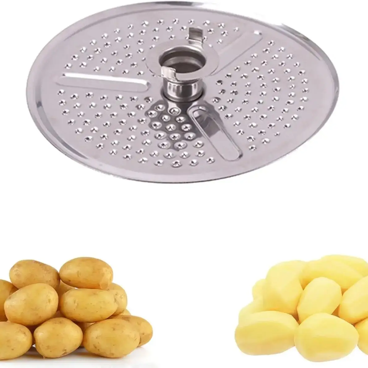 Description Picture 4 of itemStainless steel Peeler Attachment for Thermomix TM5 TM6,Peeling Potato, Carrot, Vegetables