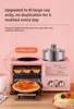 Multifunctional 4-in-1 Breakfast Machine New Three-in-One Electric Oven Toaster Bread Pizza Cake Coffee Maker Home Hotel Use US 6
