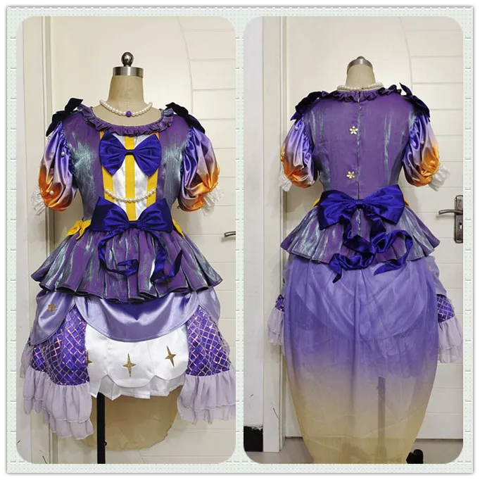 

Anime Lovelive Liella Nonfiction! Kanon Keke SJ Uniform Cosplay Costume Women Gorgeous Dress Halloween Party Outfit Any Size New