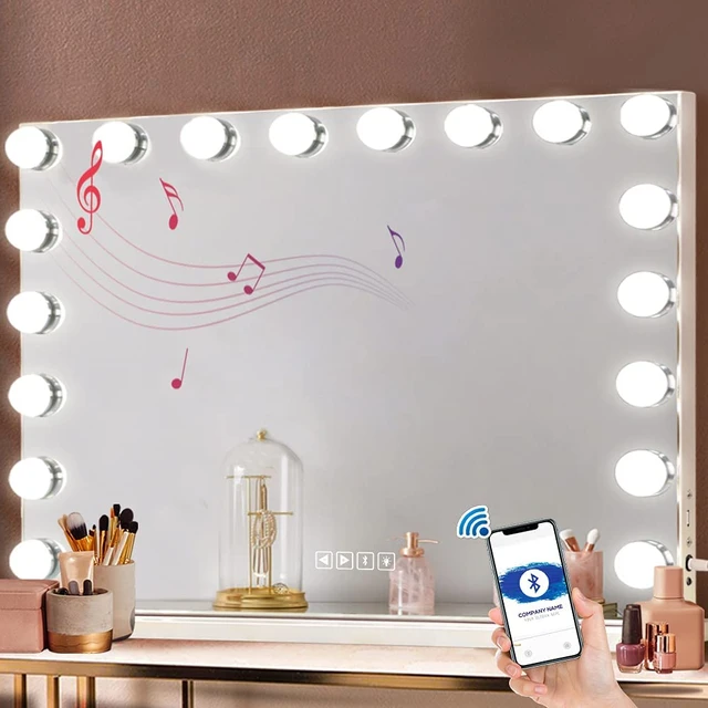 Lampe LED USB pour miroir de maquillage, ampoules lumineuses pour coiffeuse  et coiffeuse, lumière réglable - AliExpress