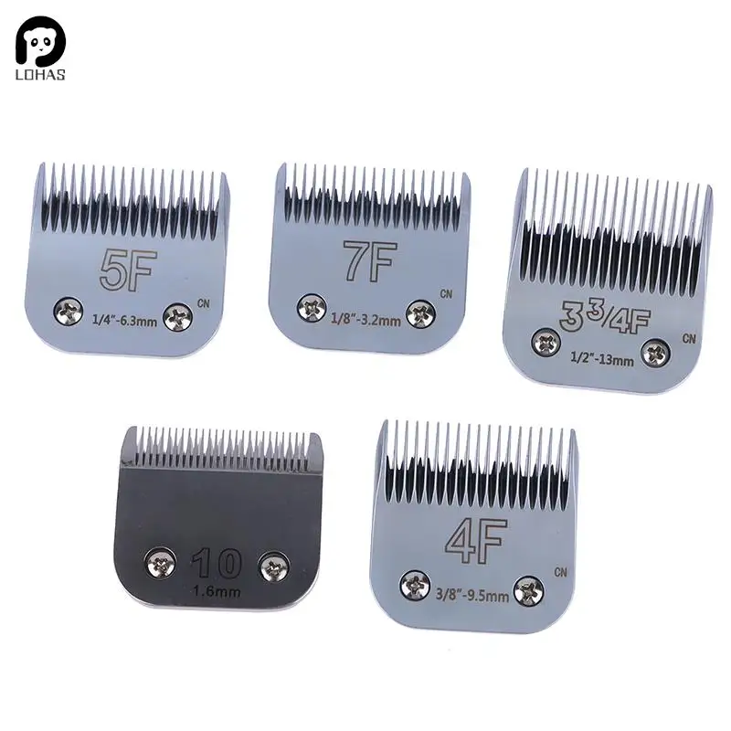 Pet Hair Trimmer Dog Hair Trimmer Dog Clipper Pet Clipper Hair Trimmer Dog Clipper Blades 4F 5F 7F Professional Pet Clipper Blade A5 Blade Fit Most Andis Oster Clippers Pet Clippers Ceramic