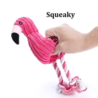 Animal Shape Squeaky Toys Plush Dog Toy Cute Bite Resistant Corduroy Dog Toys for Small Large Dogs Puppy Pet Dog Accessories 2