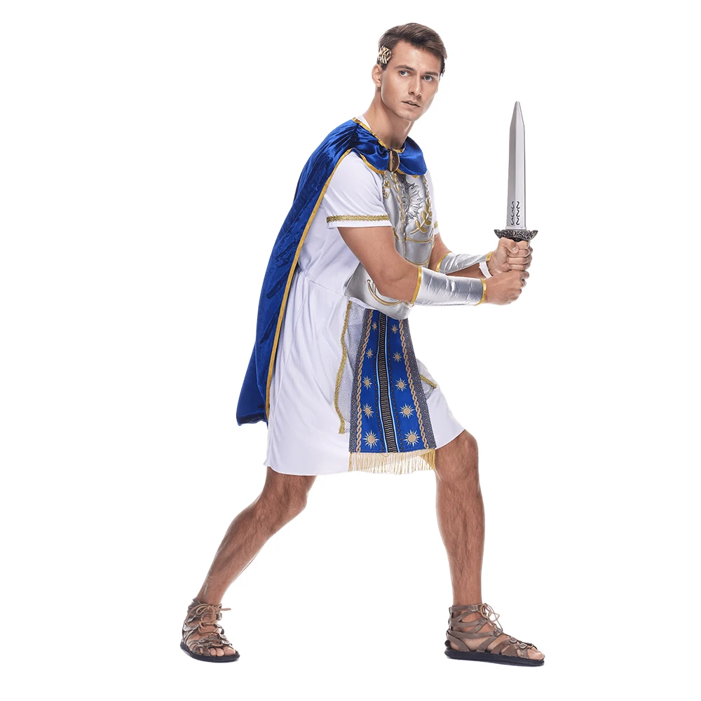 Costume d'Empereur Romain Gladiateur Homme – photo 13