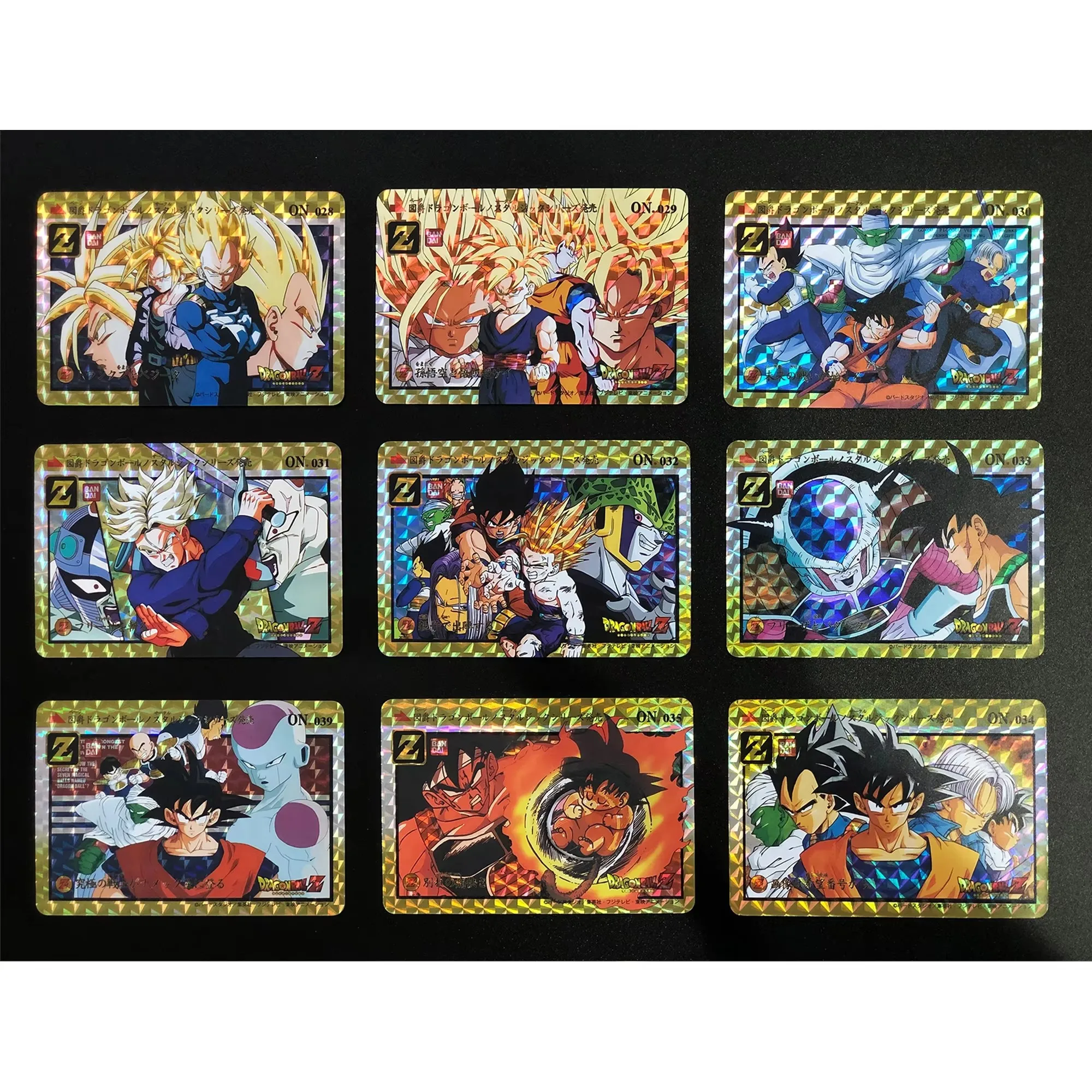 Diy 27Pcs/set Dragon Ball Super Saiyan Goku Gohan Vegeta Trunks Frieza Flash Card Classic Game Anime Collection Cards Gift Toy