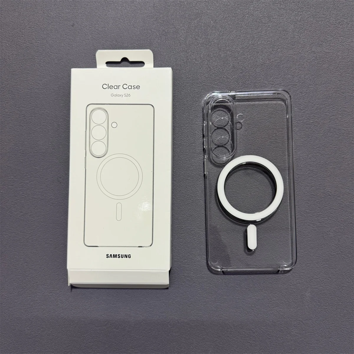Crystal-Clear Magnetic Phone Case with Wireless Charging Compatibility