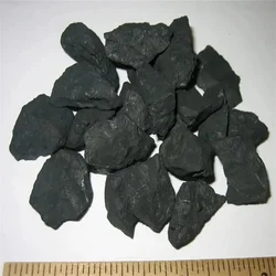 Shungite Healing Crystal Gravel - Natural Stone for Protection, Spirituality, and Water Purification
