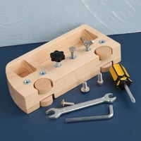 Nut Disassembly Busy Bus Educational Children's Toys Kids Birthday Gift Screw Car Model Screw Boys Creative Tool Assembled Toy 1