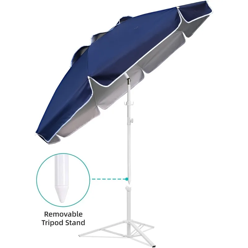 Shade Umbrella, Premium Portable Umbrella with Stand, Sports Umbrella for Sporting Games, Adjustable Instant Sun Protection 4