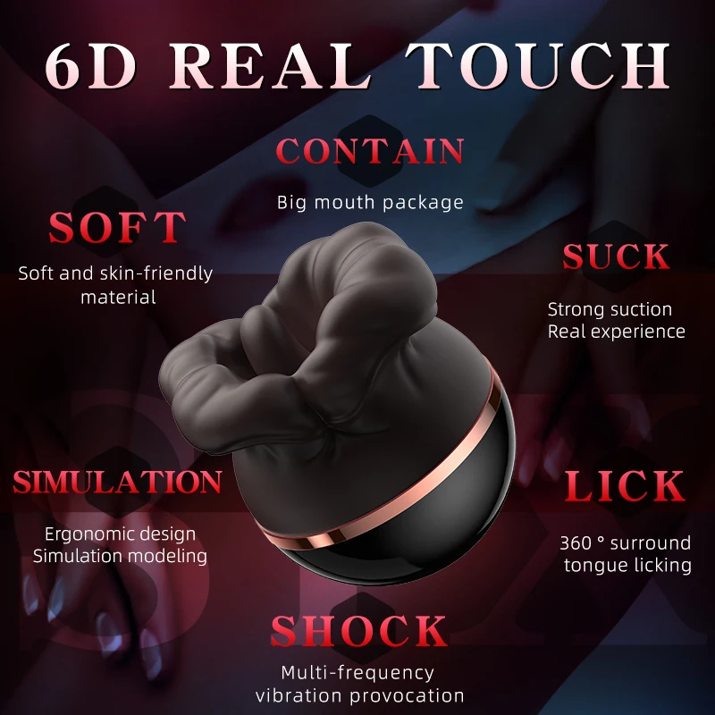 Licking New Tongue Sucking Vibrator Clitoral Stimulator Rose Massager For Women Adult Products Sex_voghion.com