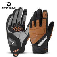 WEST BIKING Motorcycle Bicycle Touch Screen Gloves Gloves Men MTB Cycling Motocross Women Gym Wear-Resistant Sport Gloves 1