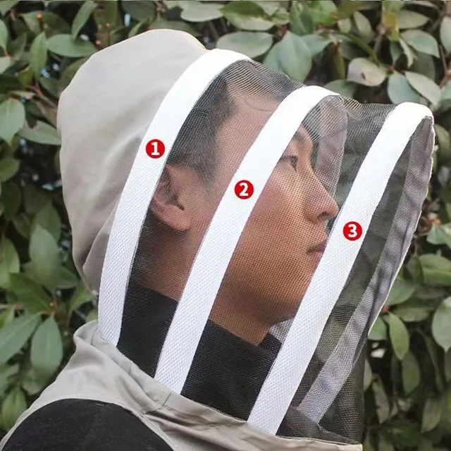 مكافحة قبعة النحل النحال خلية النحل تربية النحل قبعة رعاة البقر البعوض النحل شبكة حشرات الحجاب رئيس الوجه حامي معدات تربية النحل