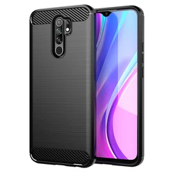 Carbon Fiber Shell Anti - Knock Phone Case with Enhanced Protection and Sleek Design for Redmi 8A (Black)