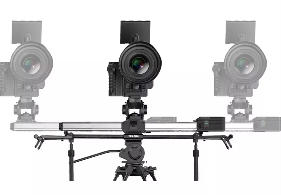 ZEAPON Micro 2 E600 E800 M600 M800 Motorized Slider DSLR Camera Video Double Distance Portable Motor Macro Track Slider