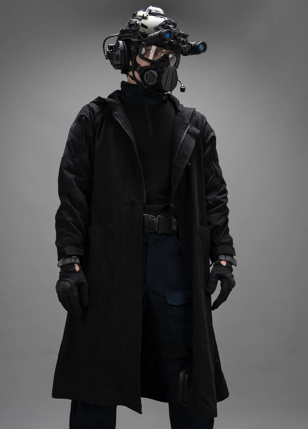 Manteau tactique à capuche homme - vue 7