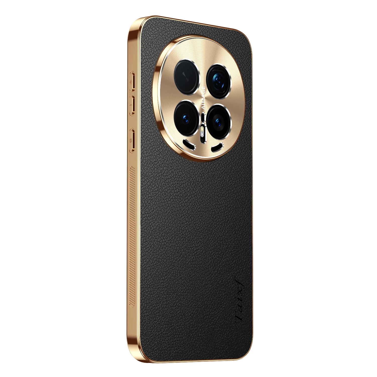 Honor Magic 8 PU Leather Plating Shockproof Lichee Pattern Case