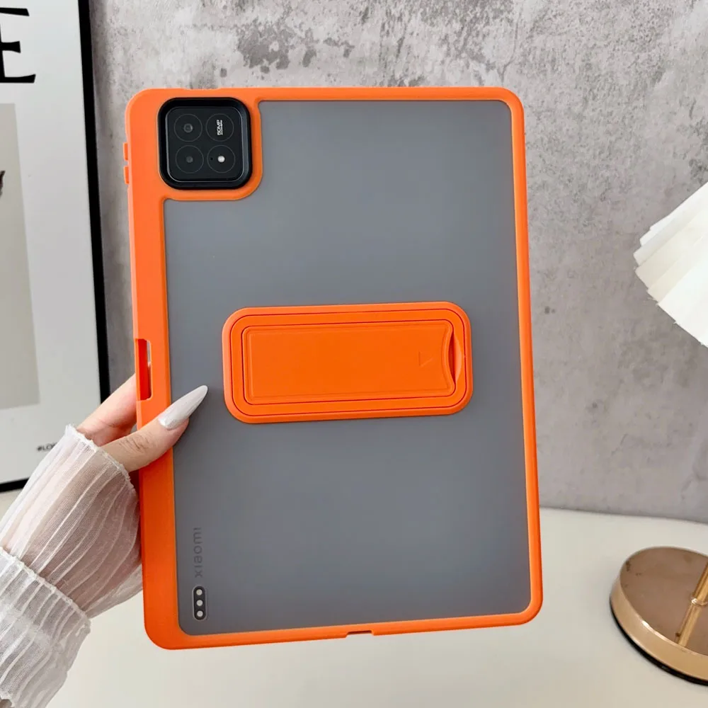 Enhanced Shockproof Protective Tablet Case with Kickstand - Durable Hard Shell