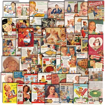 10/30/50 pezzi adesivo poster vintage telefono fai da te laptop bagagli skateboard graffiti decalcomanie divertimento per il regalo del capretto