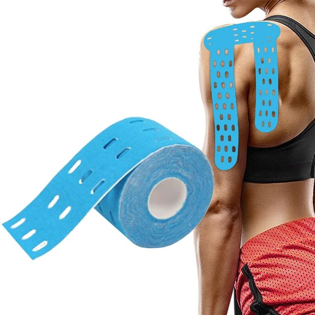 M-Tape - Cinta adhesiva deportiva (6 rollos), color azul