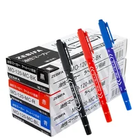 3 Pcs/Set CD-R DVD-R Media Disc Double Head Marker Pen Writing Student marker Pen School office Stationery Supplies 2