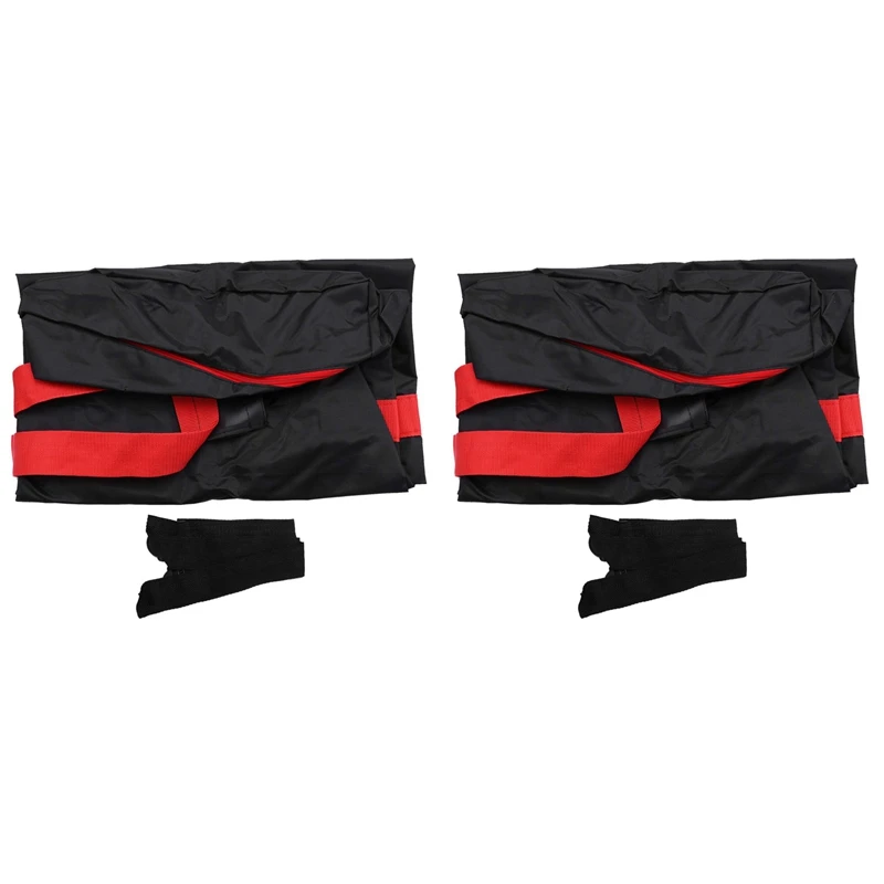 

2X Carrying Bag For Xiaomi M365 Backpack Bag Storage Bag And Bundle Kick Scooter Electric Scooters Bag-Red+Black