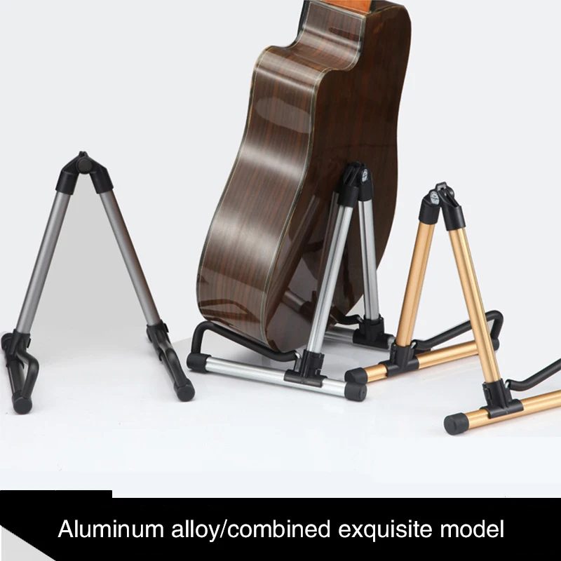 

Профессиональная Алюминиевая Подставка для электрогитары, универсальная Складная подставка, съемный держатель для музыкальной стойки, аксессуары для гитары