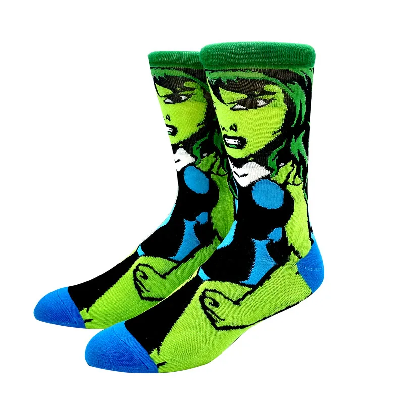 2024 New Anime Men Socks Long Sock Knee-High Couples cosplay Sock Personality Hip Hop Harajuku Skateboard Funny Sock for Women
