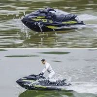 UDI023 RC Speedboat 2.4G Jet Spray RC Boat Remote Control Ship Waterproof Self-Righting LED Lights RTR High-Speed Models Toys 6