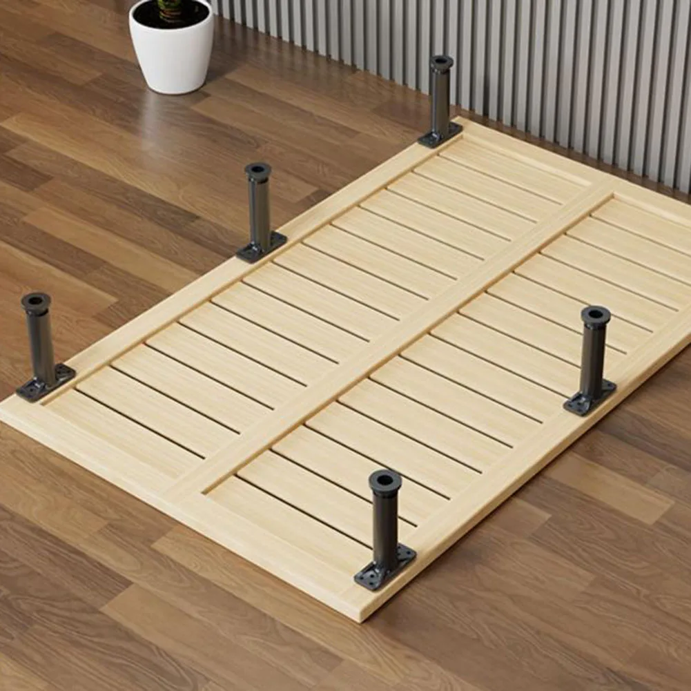 Adjustable Telescopic Bracket Furniture Heightening Bracket Bed Beam Support Fixer For Cabinet Table Legs Sofa Feet Replace