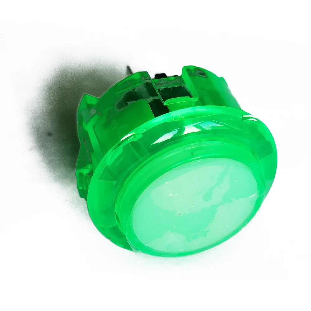 Clear Durable Arcade Push Button for Multicade Video Game Consoles