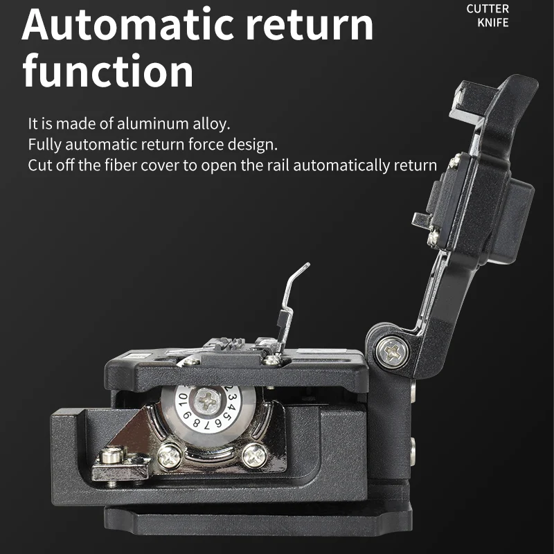 SKL-8A Optical Fiber Cutting Knife Cable Fiber Cleaver Fiber Optic Cutter Hot Melt Fiber Cleaver Kit