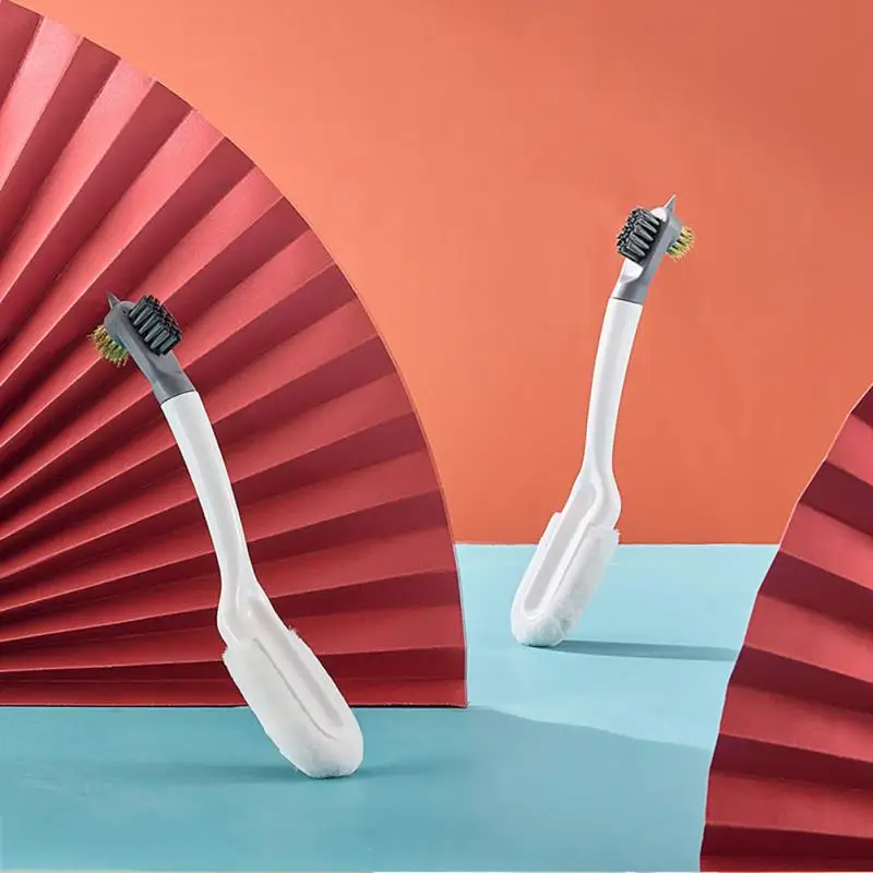 더블 엔드 신발 브러시 클리너, 청소 운동화, 흰색 신발 클리너 키트, 다기능 가정용 청소 브러시, 세탁 도구
